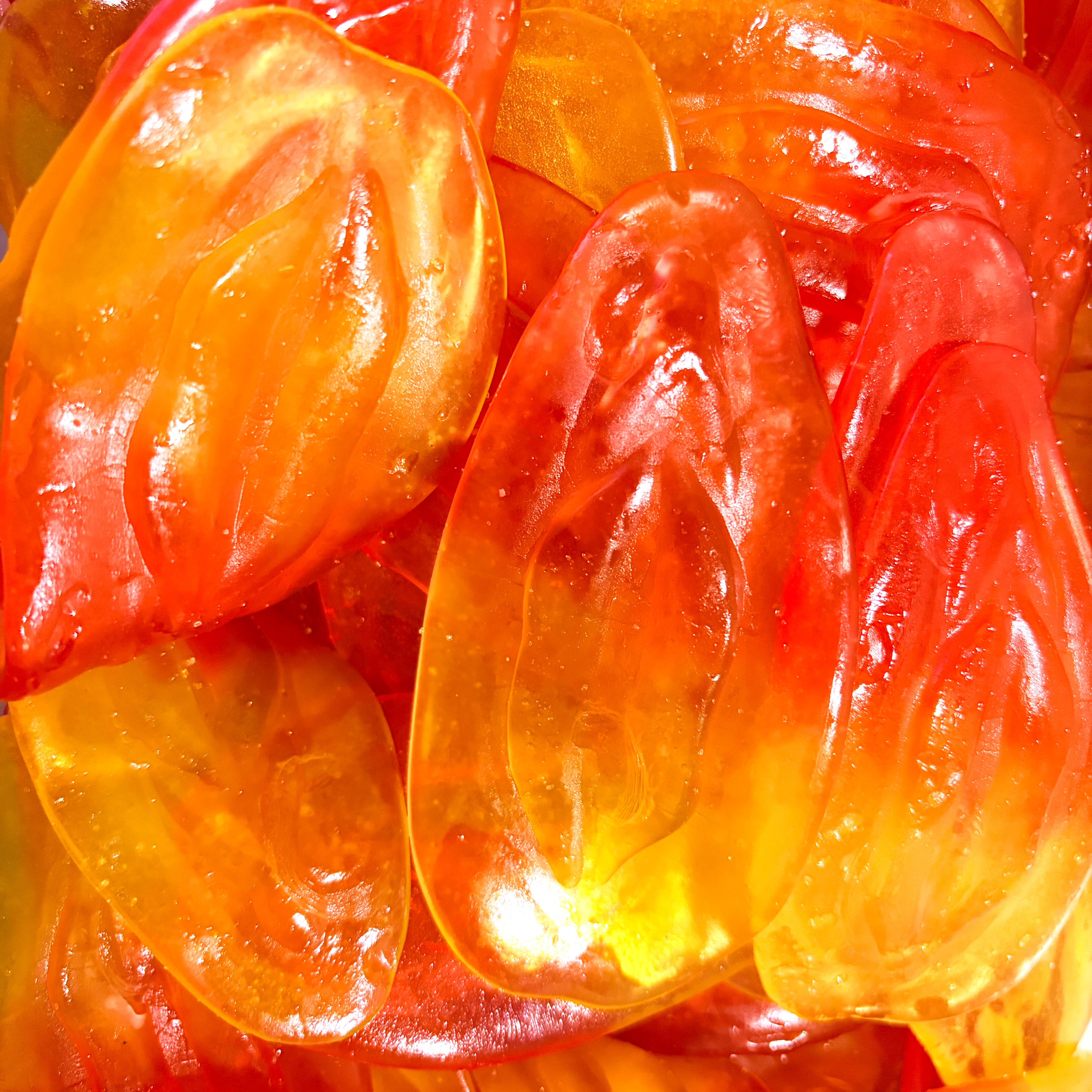 Ravazzi Maxi Pussy 100 g – Eperízű intim punci gumicukor