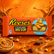 Reese's Big Cup with Caramel King Size 79 g – Peanut Butter Milk Chocolate with Caramel