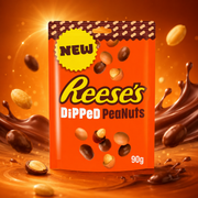 Reese's Dipped Peanuts 90 g – Földimogyoró Csokoládé- és Mogyoróvajas Bevonattal