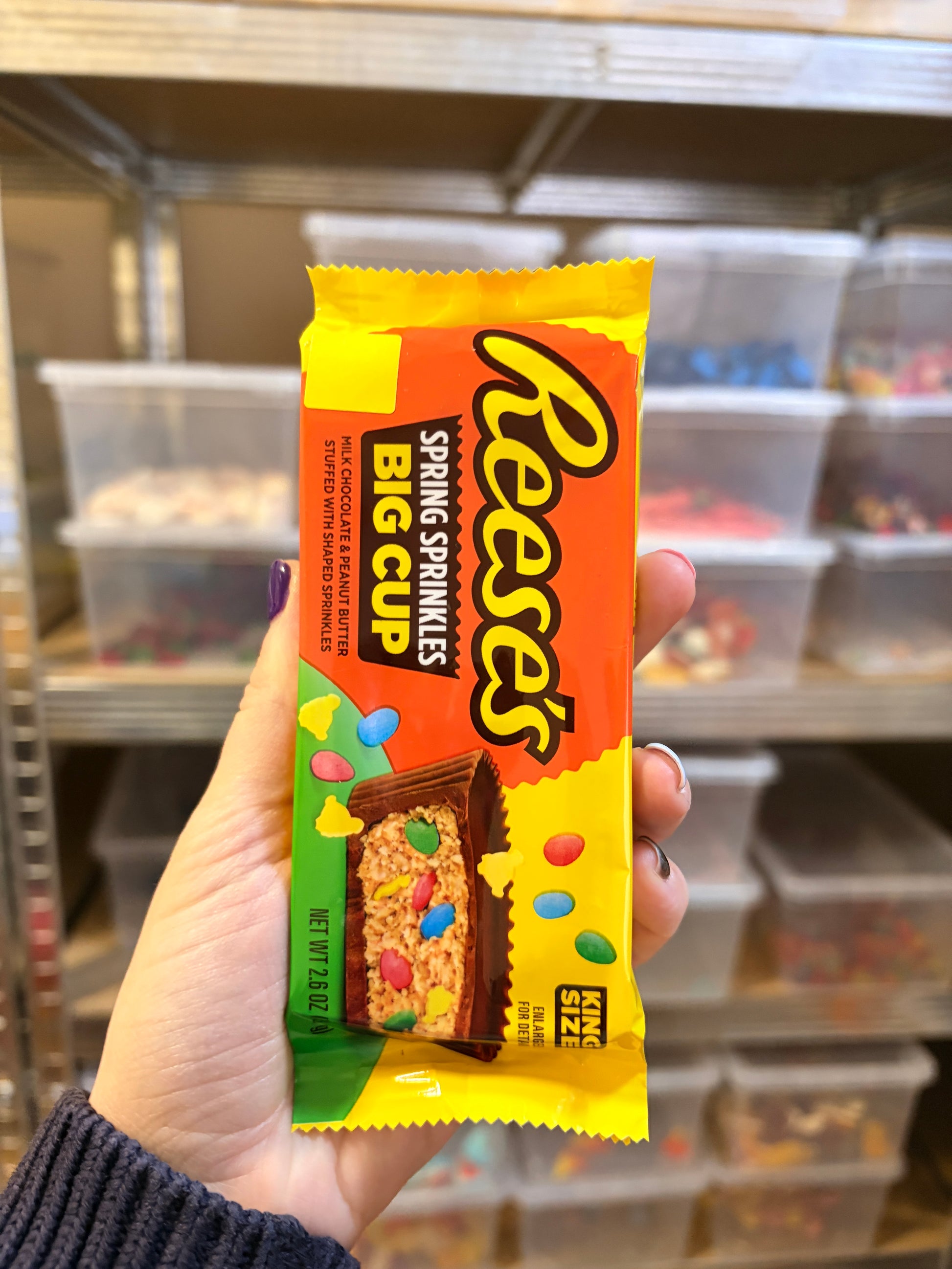 Reese's tavaszi cukorkás óriás csokis mogyorókrémes csokik