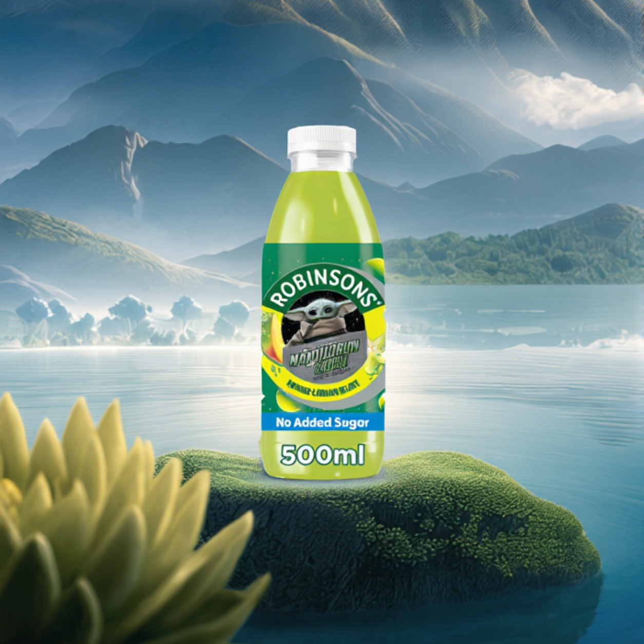 Robinsons Star Wars The Mandalorian & Grogu Mango Lorian Blast 500ml – Almás-Mangós Gyümölcsital Csillaggyümölcs Ízesítéssel