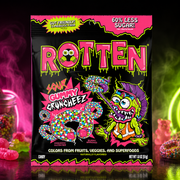Rotten Gummy Cruncheez Sour 50g – Sour Crunchy Gummy Candy