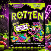 Rotten Gummy Worms Sour 50g – Sour Gummy Worms