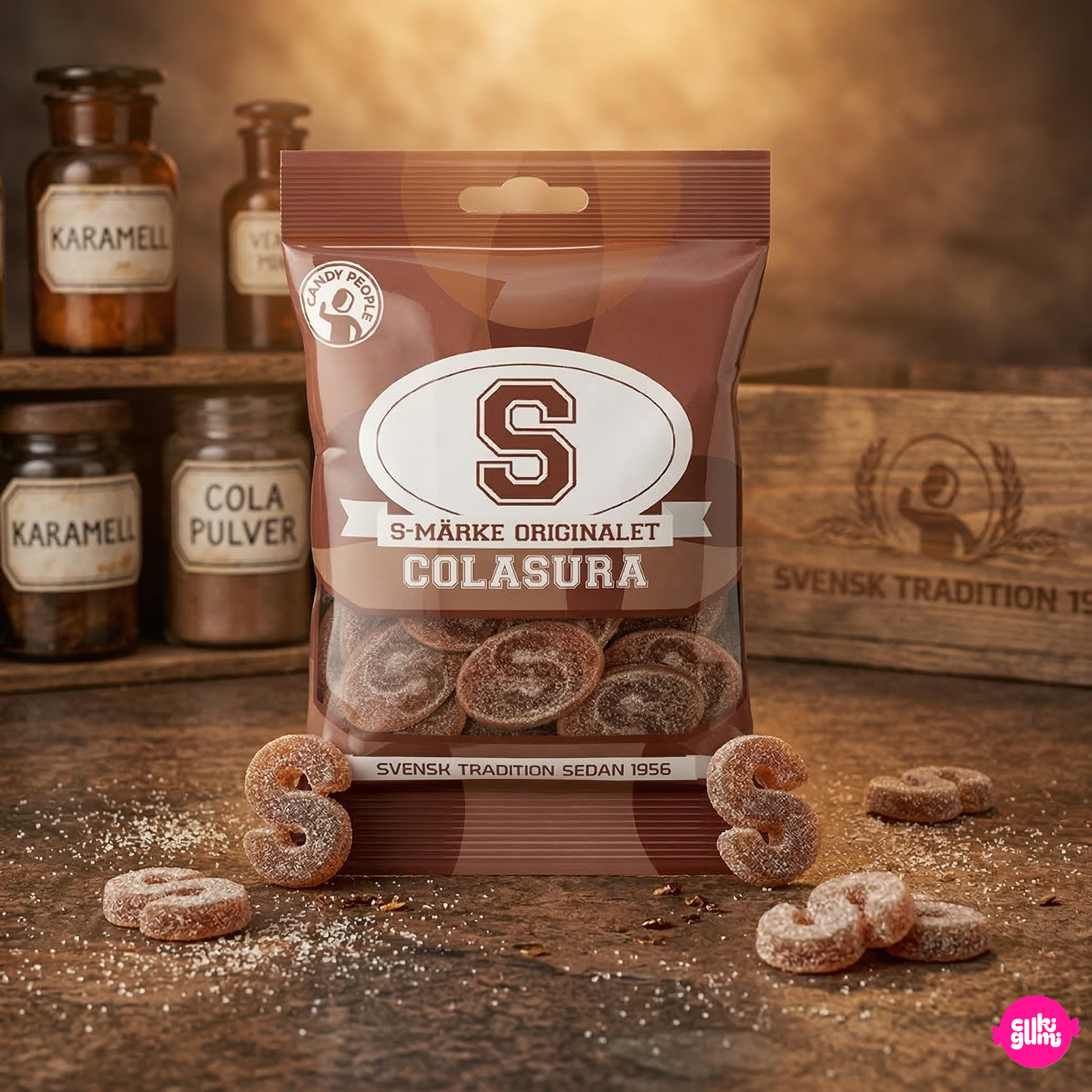 S-Märke Savanyú kólás gumicukor 80 g