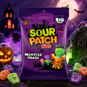 Sour Patch Kids Monster Heads Savanyú Szörnyfej Gumicukor 105 g