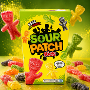 Sour Patch Kids Original savanyú cukorbevonatú vegyes gyümölcsízű gumicukor 300 g