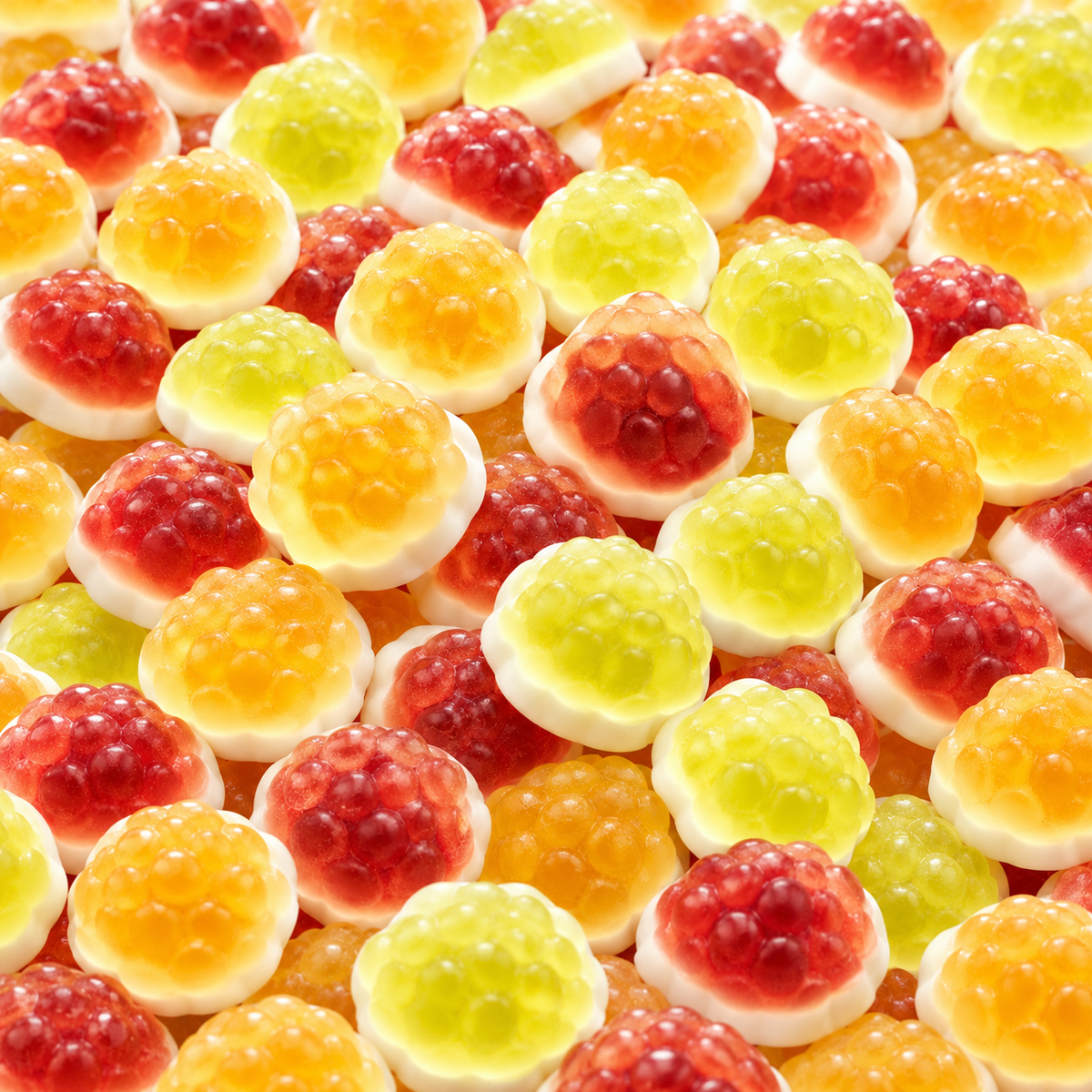 HARIBO Fruity Fruity – Gyümölcsös töltött gumicukor 100 g