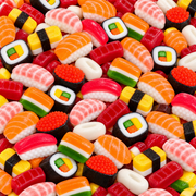 Sushi Gelégodis – Sushi formájú gyümölcsös gumicukor mix 100 g