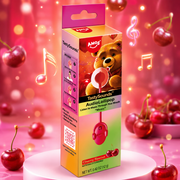 Amos TastySounds zenélő cseresznyés nyalóka 12 g – Audio Lollipop Cherry Get The Feeling