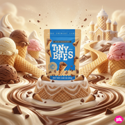 Tiny Bites Waffle Cones Milk Chocolate 80 g – Mini Ostyatölcsérek Tejcsokoládé Krémmel