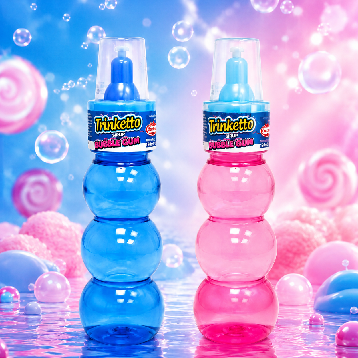 Trinketto Bubble Gum 70ml – Rágógumi Ízű Mini Üditőital