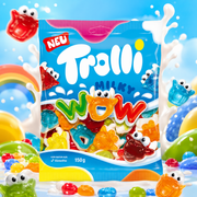 Trolli Milky WOW 150g – Milky Cream Gummy Cow with Marshmallow