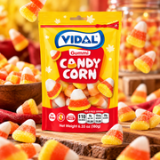 Vidal US Candy Corn Gummies – Vaníliaízű Candy Corn gumicukor 180 g