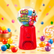 Zed Candy Mini Gumball Machine 20g – Mini Rágógolyó Automata Játékkal