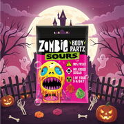 Zombie Bodie Partz Saure Fruchtgummis 35g