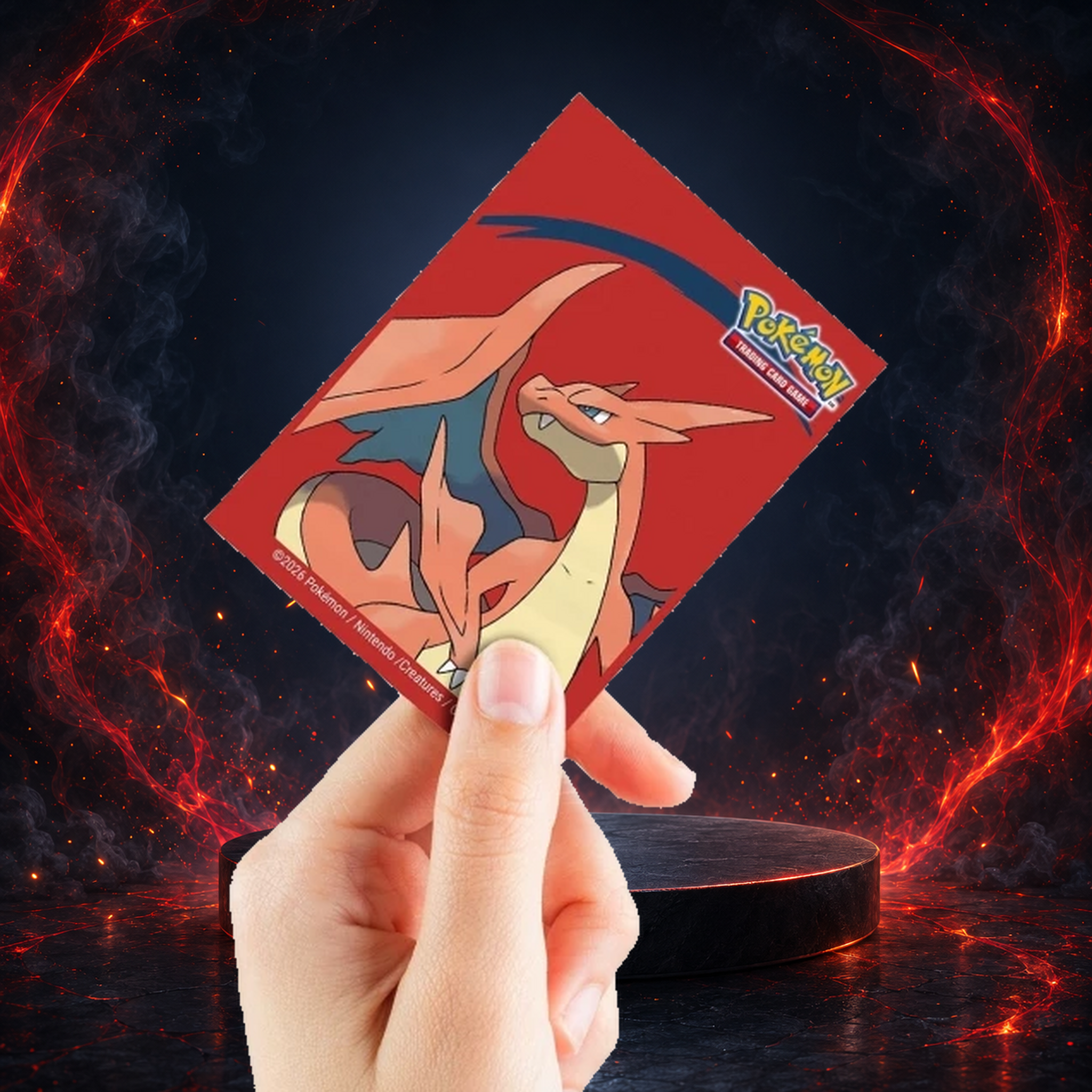 Ultra PRO Pokémon Mega Charizard Y Deck Protector Kártyavédő – 65 db