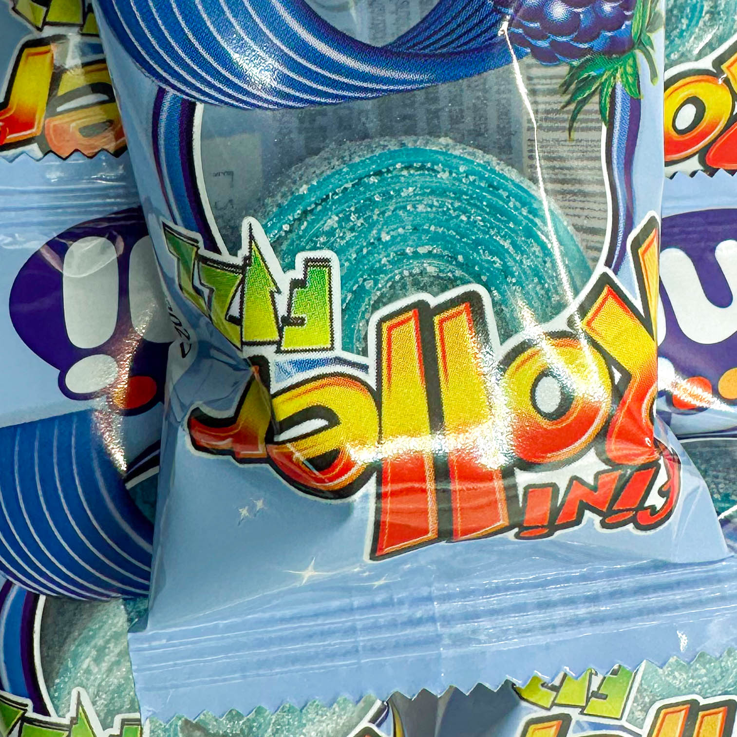 fini roller áfonyás szalag
