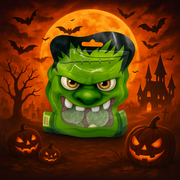 Halloweeni Frankenstein Gumicukor 80g