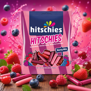 Hitschies Berry Mix 125g – Bogyós Gyümölcsös Drazsírozott Rágócukorka
