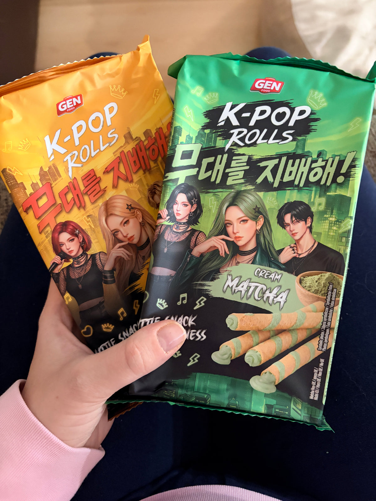 k-pop rolls ostya