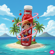 Ultrapop – One Piece – Luffy – Cherry soft drink 330 ml