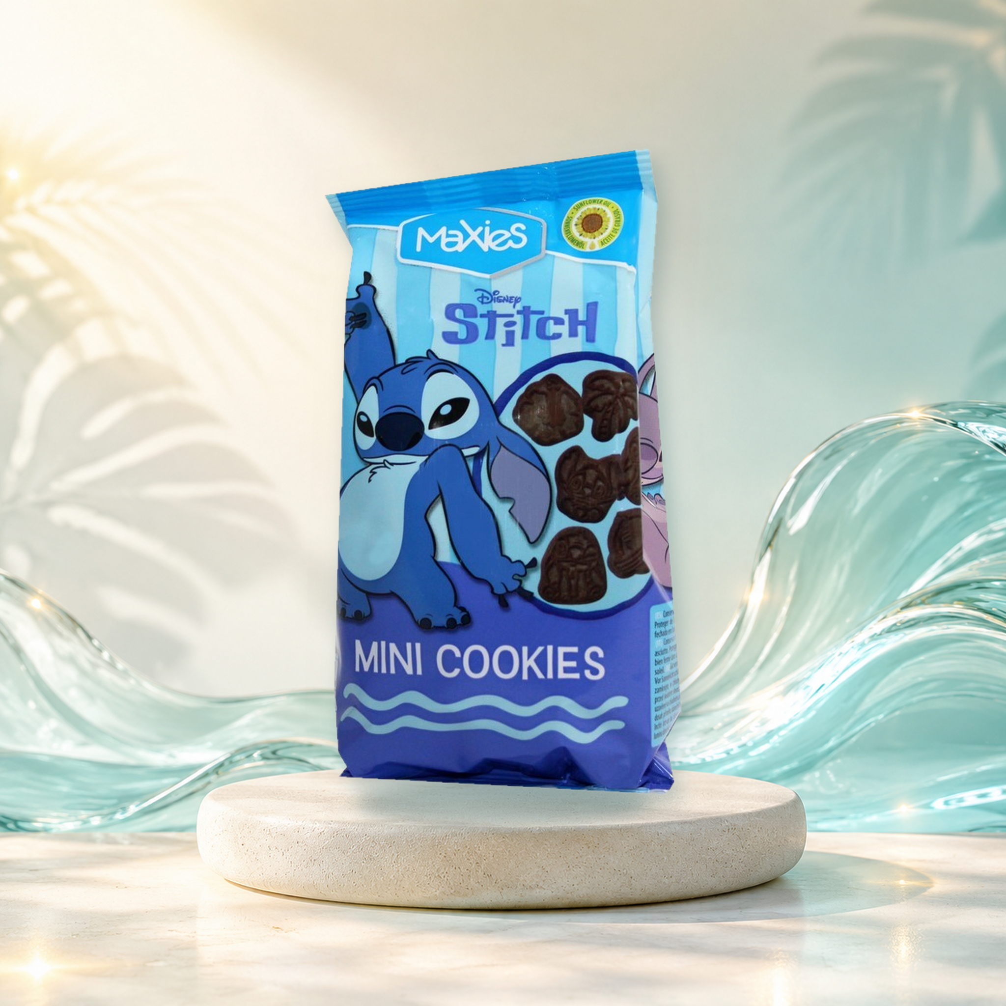 Maxies Stitch kakaós mini keksz 100 g – Maxies Disney Stitch Mini Cookies